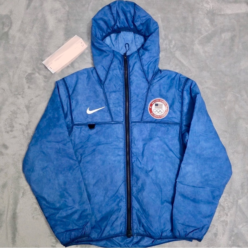 Nike Therma Fit ADV USA Olympic Team Jacket Primaloft Blue Men's DH1596 476 Sz M
